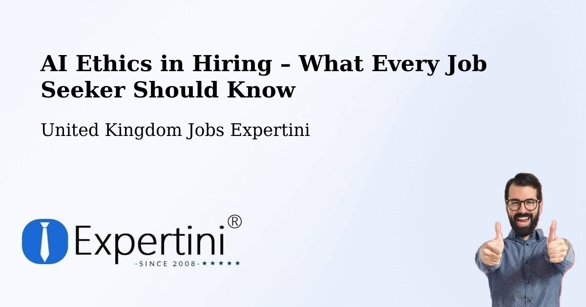 AI Ethics in Recruitment & Hiring – Oldham - Oldham, United Kingdom Jobs Expertini